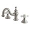 Kingston Brass KC7168PX 8" Widespread Bathroom Faucet, Brushed Nickel KC7168PX - alternate 1